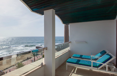 IFA Faro: beach view from room balcony