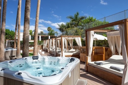 Balinese Beds at Barcelo Margaritas