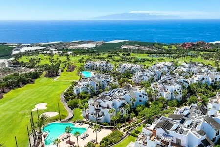 Aerial View of the Abama Resort and Abama Golf