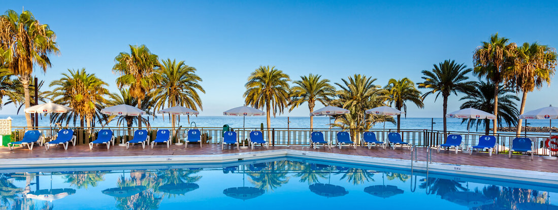 Sol Tenerife: pool and sea view