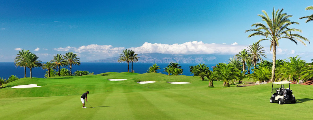 View to the Atlantic on Abama Golf