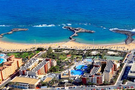 Aerial view of Elba Carlota Beach Resort