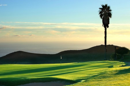 Real Las Palmas Golf Club at the end of the day