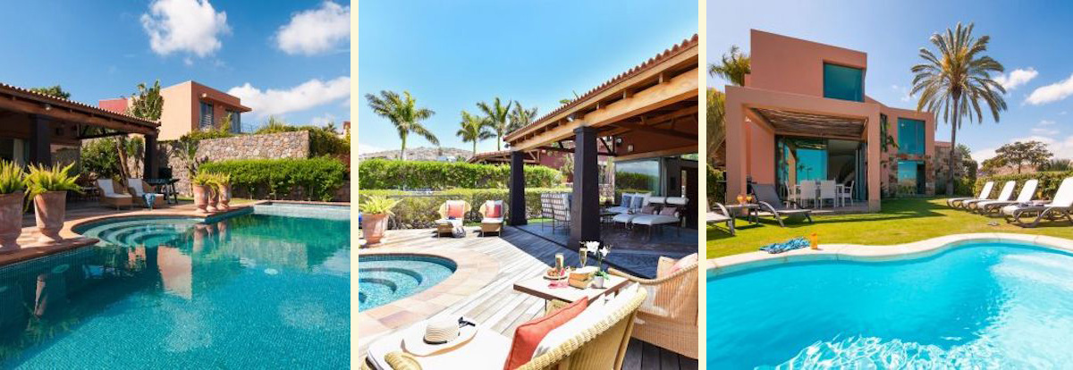 Villas with private pools located near Salobre Golf